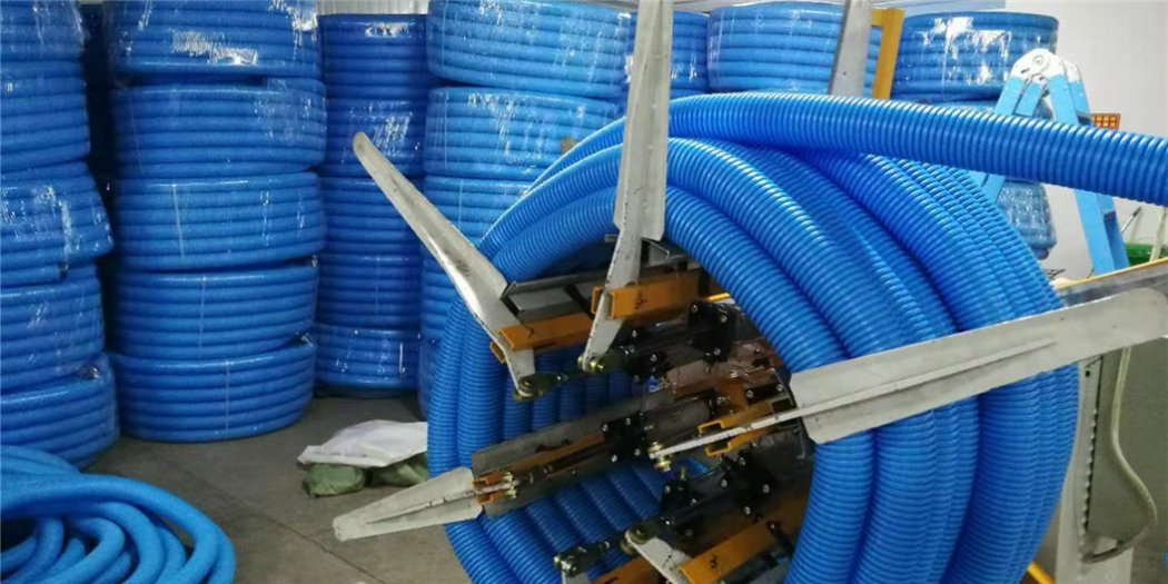 Flexible Double Wall Corrugated Pipe Machine