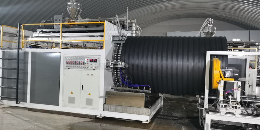 Hollow Wall Spiral Structured Wall Pipe Machine