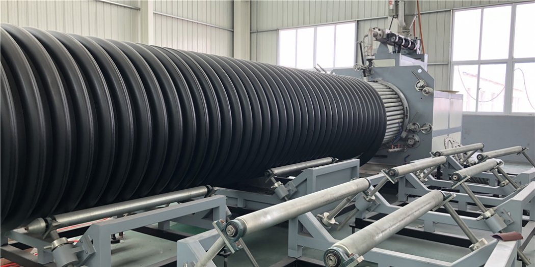 HDPE Rib Reinforced Spiral Pipe Machine